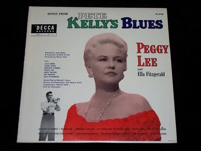 SONGS FROM "PETE KELLY'S BLUES", PEGGY LEE & ELLA FITZGERALD, EX NON SEALED LP!  Foto 1 de 4