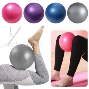 25cm Mini Yoga Ball Pilates Fitness Exercise Stability Ball Women Lady Gym Hot - Picture 1 of 16