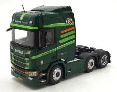 Marge Models 1/32 Scale 2015-05-01 - Scania R500 6x2 Truck - Dark Green - Image 1 of 4