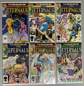 🔥Key MCU Lot🔥Eternals Vol.2 #7 8 9 10 11 12 (1986)🔥NM(9.2-9.4) - Bild 1 von 5