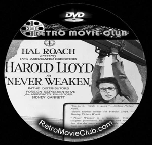 Never Weaken (1921) Short, Comedy, Thriller, Silent Movie DVD - Picture 1 of 2