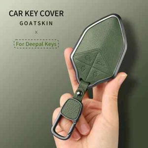 Funda protectora de cuero para llave de coche de metal para Changan DEEPAL S7 SL03 2022-24 - Imagen 1 de 30