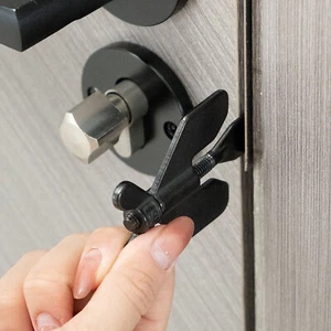 US SHIPPER Hotel Door Lock for Travelers Safety Portable Latch Safety Lock NEW! - Picture 1 of 6