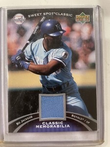BO JACKSON JERSEY PATCH 2007 UD UPPER DECK SWEET SPOT CLASSICS SP ROYALS