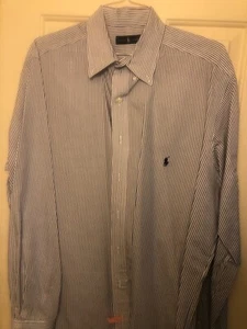 Mens Ralph Lauren button down size XLT dress shirt - Picture 1 of 3