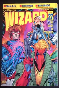 Wizard Comics Guide Vol.1 #28 November 1993 With Poster & Trading Card - Picture 1 of 2