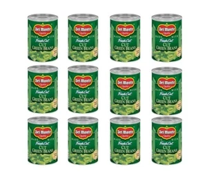 DEL MONTE FRESH CUT BLUE LAKE Cut Green Beans Canned Vegetables,14.5 Ounce (Pack - Picture 1 of 7