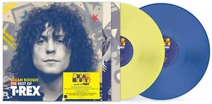 T.Rex - Bolan Boogie: Best of T.Rex Blue/Yellow 2LP Vinyl 12" Album - Picture 1 of 7