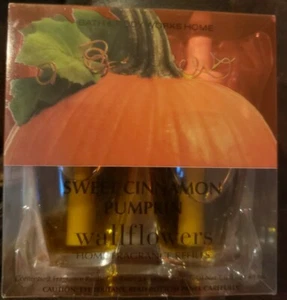 Bath And Body Works 2 Pack Of Sweet Cinnamon Pumpkin Wallflowers - Picture 1 of 2