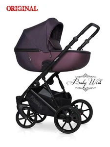 RIKO NESA BABY PRAM STROLLER 2in1 CARRYCOT+ PUSHCHAIR - Picture 1 of 47