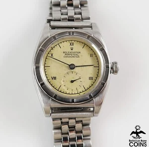 1956 Rolex Oyster Perpetual Stainless Steel Bubble Back Watch 2940 - Picture 1 of 12
