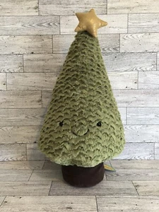 NWT Jellycat London Large Amuseable Christmas Tree Stuffed Plush 17" Tall - Picture 1 of 4