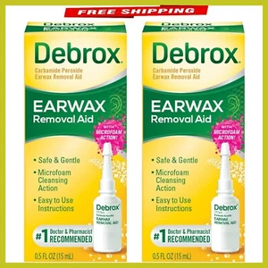 Travel-Sized Ear Wax Removal Drops - Gentle Microfoam, Safe for Ages 12+ - Picture 1 of 7