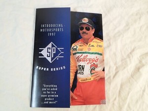 Upper Deck Super Series *Promo Checklist Card* Terry Labonte 1997 NASCAR Racing