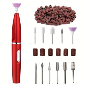 15000rpm Powerful Electric Nail Drill File USB Charging Nail Care Tool Manicure - Picture 1 of 12