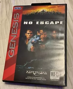 Videogioco Sega Genesis NO ESCAPE Psygnosis testato funzionante con scatola raro - Foto 1 di 9