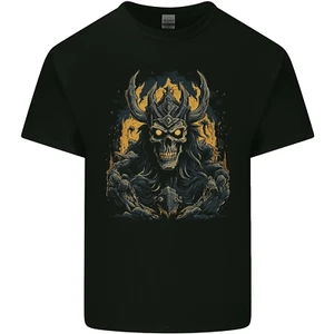 King of the Underworld Demon Skull Mens Light Cotton T-Shirt - Picture 1 of 3