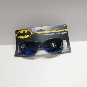 NEW BATMAN DARK KNIGHT Bat Signal Boys 100% UV Shatter Resistant Sunglasses - Picture 1 of 6