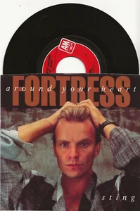 STING POLICE FORTRESS AROUND YOUR HEART RARE VINYL SINGLE FROM USA, MINT - Picture 1 of 2