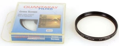 55mm Star & UV Filters Set of 2 - Image 1 of 2