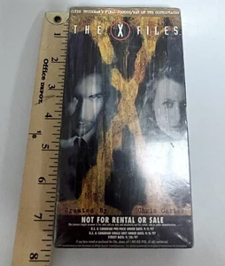 Vintage 1997 The X Files VHS Factory Sealed 6 Episode Promo Screener for Stores - Picture 1 of 7
