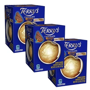Terry's Chocolate Orange ORIGINAL Real Or Oil Break Apart 5.53 oz (3 Pack) - Picture 1 of 7