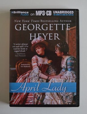 April Lady - Georgette Heyer - Unabridged Audiobook - MP3CD - image 1 of 2