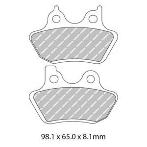 Ferodo Front Brake Pads for Harley 1584 Dyna Wide Glide 96/FXDWG 2007 (ST) - Picture 1 of 1
