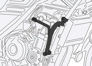 Honda CL 500 2023 ENGINE GUARDS crashbars PROTECTORS CL500 black GIVI TN1210 - Picture 1 of 6