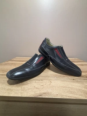 Мужские шлепанцы Bacco Bucci Carmelo.  Сделано из телячьей кожи!  Размер 7 б/у в отличном состоянии - Изображение 1 из 4