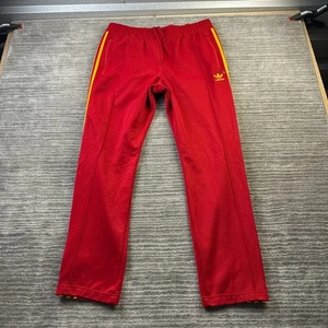 Pantalones Adidas Para Hombre Grandes Rojo Beckenbauer Pista Cónica - Imagen 1 de 11