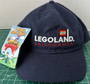 De colección NUEVO CON ETIQUETAS 1999 Legoland California Premier Week Sombrero Gorra Correa Trasera ENVÍO GRATUITO - Imagen 1 de 10