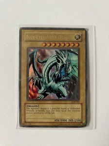 Blue-Eyes White Dragon LOB-001 Ultra Rare Unlimited - Picture 1 of 2