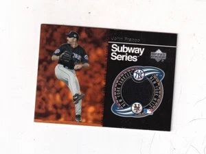 2001 JOHN FRANCO UPPER DECK SUBWAY SERIES GU JERSEY RELIC NEW YORK METS - Picture 1 of 2