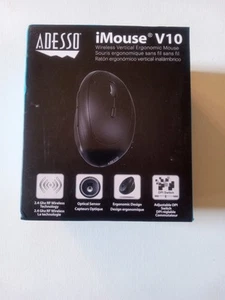 Adesso iMouse V10 - Wireless Vertical Ergonomic Mini Mouse - Picture 1 of 7