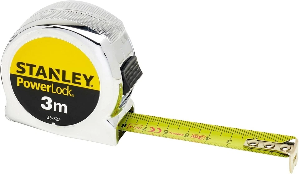 Stanley Classic Powerlock Tape Measure Metric 3m 19mm