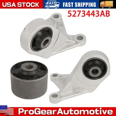 Soportes diferenciales trasero, izquierdo y derecho 3 piezas para Jeep Compass 2007-2017 2,0 L 2,4 L Foto 1 de 4