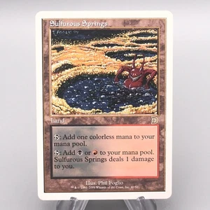 MTG Magic the Gathering Sulfurous Springs 40/50 NM-EX 2001 Japanese s737 - Bild 1 von 7