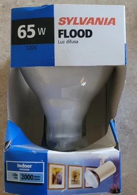 NOS Sylvania Flood Light In 65W 120V Track Recessed Accent Lighting  - Image 1 of 4