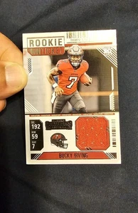 Tampa Bay Buccaneers Bucky Irving 2024 Panini Contenders Memorabilia RC #RTS-BIG - Imagen 1 de 2