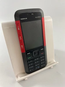 Nokia 5310 XpressMusic schwarz rot entsperrt 2G MP3 FM schlank Musikfunktion Handy - Bild 1 von 15
