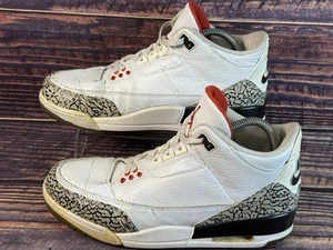 Nike Air Trainers Gr. 9,5 schwarz weiß rot Sneaker Schuh High Top - Bild 1 von 9