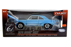 RAR! Highway 61 1:18 1970 Dodge Dart Swinger blau #50512 DCP Diecast — Neu in OVP! - Bild 1 von 13