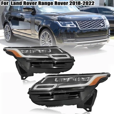 New Complete LED Headlight Both Sides For 2018-2023 Land Rover Range Rover Velar - Image 1 of 4