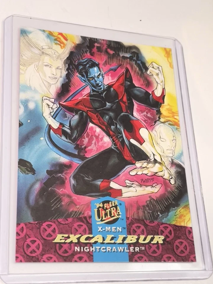 1994 MARVEL FLEER ULTRA X-MEN Nightcrawler Card #122 - FREE SHIPPING - Image 1 of 2