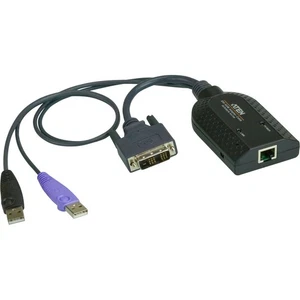 ATEN KA7166 KVM-Adapter, CPU-Modul, DVI, USB, Virtual Media - Afbeelding 1 van 2