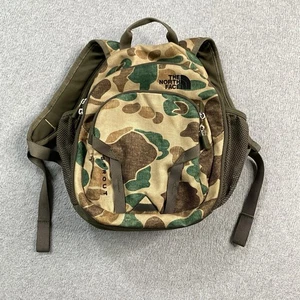 The North Face Sprout Mini Backpack Hiking Hunt Outdoor School Youth Duck Camo - Picture 1 of 15