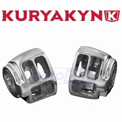 Kuryakyn Switch Housing Covers for 2014-2019 Harley Davidson XL1200C eq Foto 1 de 4