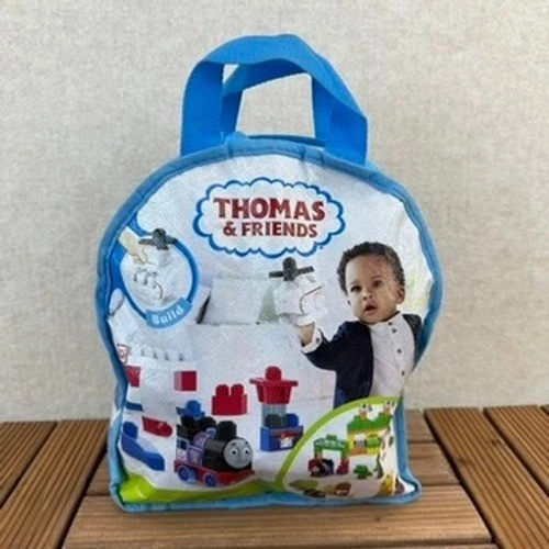 Mega Bloks Thomas and Friends Thomas Harold Rescue Building Toy Set Bag - Image 1 of 4