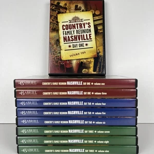 Country's Family Reunion: Nashville (Day 1 2 3) Volumes 1-9, 9-disc DVD Set - Bild 1 von 16